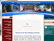 Tablet Screenshot of cityofglasgow.org